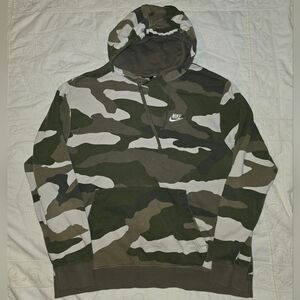 Nike Club Fleece Camo Camouflage Hoodie